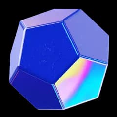 dodecahedron shape 3d object image